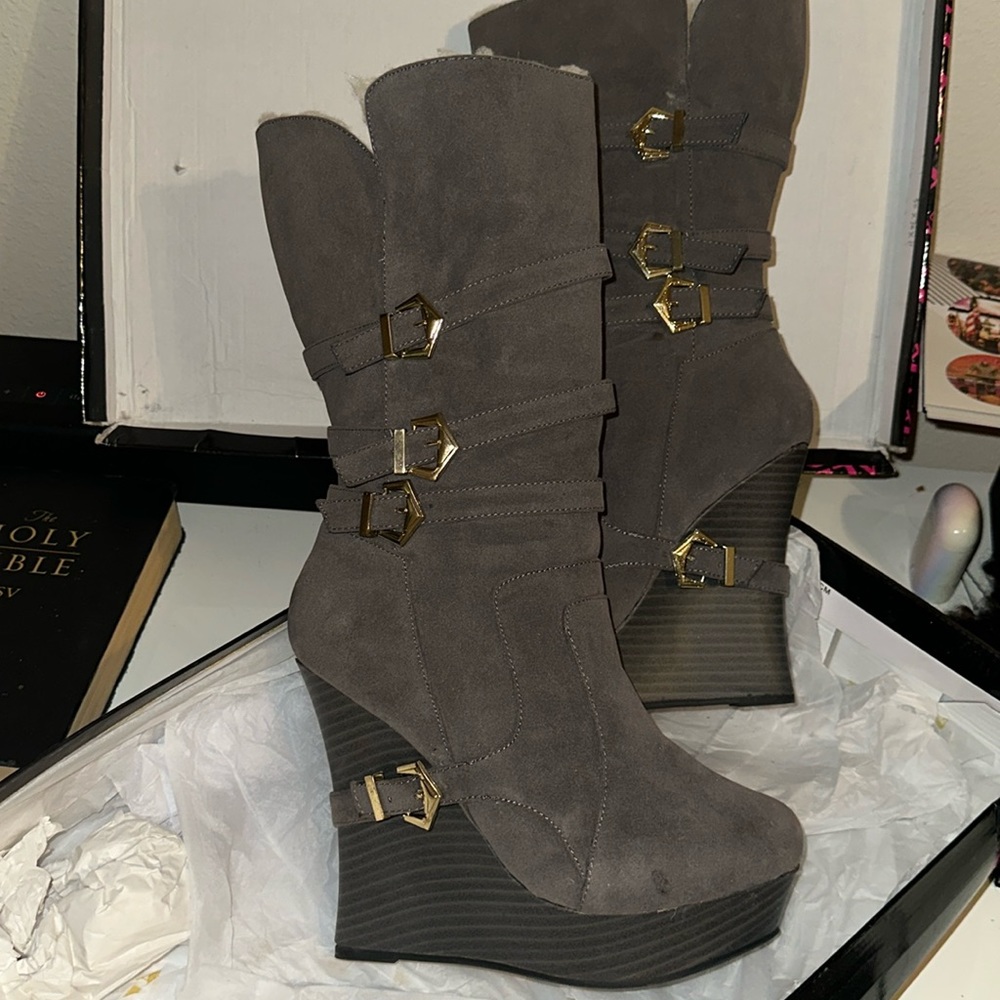 Wedge Boots